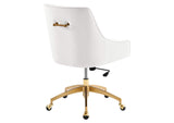 EEI-5079-WHI Discern Performance Velvet Office Chair By Modway