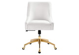 EEI-5079-WHI Discern Performance Velvet Office Chair By Modway