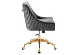 EEI-5080-GRY Discern Performance Velvet Office Chair By Modway