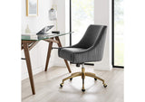 EEI-5080-GRY Discern Performance Velvet Office Chair By Modway