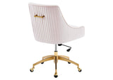 EEI-5080-PNK Discern Performance Velvet Office Chair By Modway