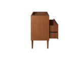 EEI-5083-NAT Cassia 36" Teak Wood Bathroom Vanity Cabinet - Sink Basin Not Included - By Modway