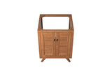 EEI-5086-NAT Birdie 24" Teak Wood Bathroom Vanity Cabinet - Sink Basin Not Included - By Modway
