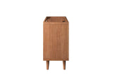EEI-5087-NAT Birdie 36" Teak Wood Bathroom Vanity Cabinet - Sink Basin Not Included - By Modway