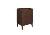 EEI-5088-WAL Ledger 24" Wood Bathroom Vanity Cabinet - Sink Basin Not Included - By Modway