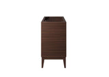 EEI-5089-WAL Ledger 36" Wood Bathroom Vanity Cabinet - Sink Basin Not Included - By Modway