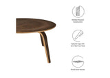 EEI-509-WAL Fathom Wood Coffee Table By Modway
