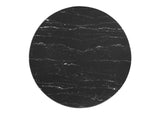 EEI-5131-GLD-BLK Zinque 28" Artificial Marble Dining Table By Modway