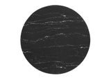 EEI-5132-GLD-BLK Zinque 36" Artificial Marble Dining Table By Modway