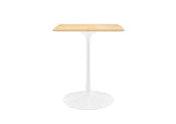 EEI-5162-WHI-NAT Lippa 24" Square Wood Dining Table By Modway