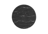 EEI-5167-WHI-BLK Lippa 28" Round Faux Marble Dining Table By Modway