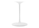 EEI-5167-WHI-BLK Lippa 28" Round Faux Marble Dining Table By Modway