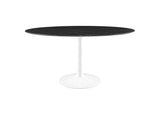 EEI-5184-WHI-BLK Lippa 60" Round Faux Marble Dining Table By Modway