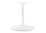 EEI-5196-WHI-CHE Lippa 78" Oval Wood Dining Table By Modway