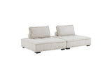 EEI-5204-BEI Saunter 2-Piece Tufted Fabric Fabric Loveseat By Modway