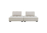 EEI-5204-BEI Saunter 2-Piece Tufted Fabric Fabric Loveseat By Modway