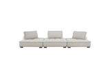 EEI-5206-BEI Saunter 3-Piece Tufted Fabric Fabric Sofa By Modway