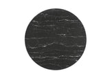 EEI-5238-GLD-BLK Lippa 40" Round Faux Marble Dining Table By Modway