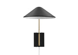 EEI-5295-BLK Journey 24" Swing Arm Wall Sconce By Modway