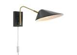 EEI-5296-BLK Journey 7" Swing Arm Wall Sconce By Modway