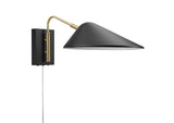 EEI-5296-BLK Journey 7" Swing Arm Wall Sconce By Modway