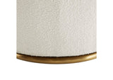 EEI-5311-WHI Nora Boucle Upholstered Swivel Chair By Modway