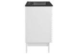 EEI-5350-WHI-BLK Render 24" Bathroom Vanity By Modway
