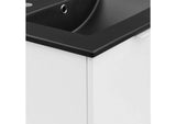 EEI-5370-WHI-BLK Maybelle 24" Wall-Mount Bathroom Vanity By Modway