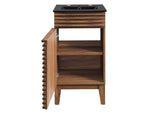 EEI-5391-WAL-BLK Render 18" Bathroom Vanity By Modway