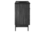 EEI-5396-CHA-BLK Render 36" Bathroom Vanity By Modway