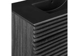 EEI-5396-CHA-BLK Render 36" Bathroom Vanity By Modway