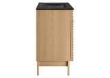 EEI-5418-OAK-BLK Render 30" Bathroom Vanity By Modway