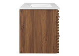 EEI-5421-WAL-WHI Render 30" Wall-Mount Bathroom Vanity By Modway