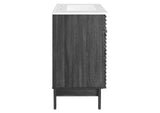 EEI-5422-CHA-WHI Render 30" Bathroom Vanity Cabinet By Modway