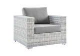 EEI-5444-LGR-GRY Convene 3-Piece Outdoor Patio Set By Modway
