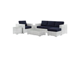 EEI-5449-LGR-NAV Convene 6-Piece Outdoor Patio Set By Modway