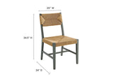 EEI-5489-LGR-NAT Bodie Wood Dining Chair By Modway