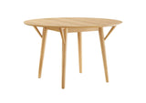 EEI-5511-OAK-OAK Gallant 47" Round Dining Table By Modway