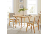 EEI-5511-OAK-OAK Gallant 47" Round Dining Table By Modway