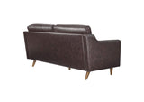 EEI-5553-BRN Impart Genuine Leather Sofa By Modway