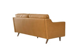 EEI-5553-TAN Impart Genuine Leather Sofa By Modway