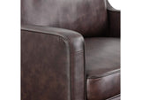 EEI-5555-BRN Impart Genuine Leather Armchair By Modway