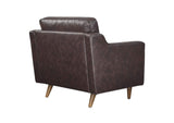 EEI-5555-BRN Impart Genuine Leather Armchair By Modway