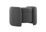 EEI-5561-CHA Nebula Boucle Upholstered Ottoman By Modway