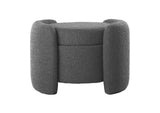 EEI-5561-CHA Nebula Boucle Upholstered Ottoman By Modway