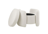 EEI-5561-IVO Nebula Boucle Upholstered Ottoman By Modway