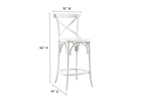 EEI-5562-WHI Gear Counter Stool By Modway