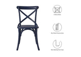 EEI-5564-MID Gear Dining Side Chair By Modway