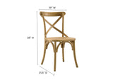 EEI-5564-NAT Gear Dining Side Chair By Modway