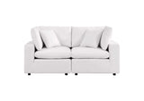 EEI-5576-WHI Commix Overstuffed Outdoor Patio Loveseat By Modway
